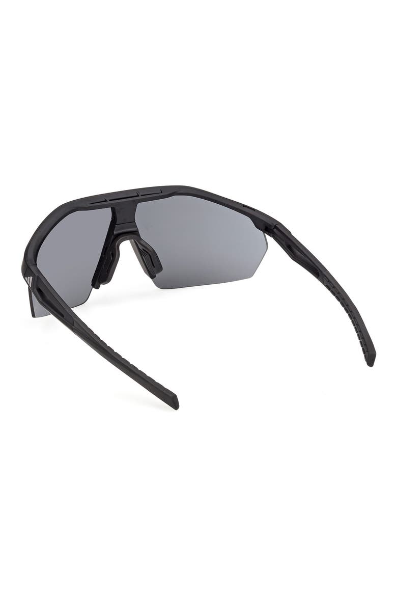 Shield Sunglasses, Alternate, color, MATTE BLACK / SMOKE