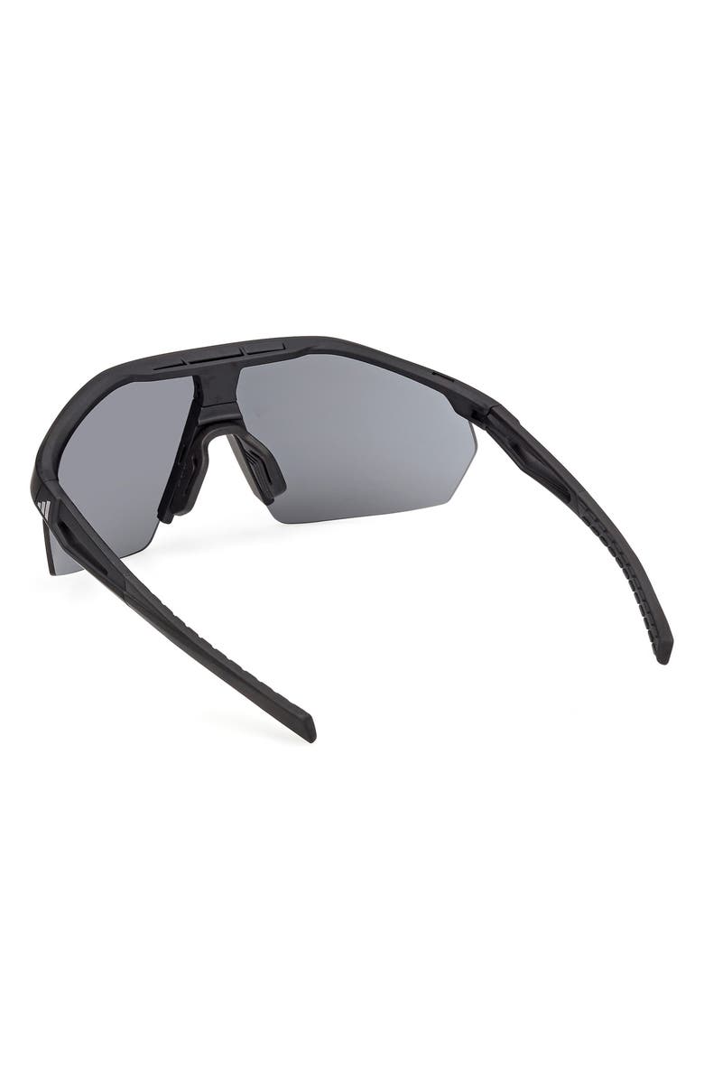 adidas Shield Sunglasses, Alternate, color, Matte Black / Smoke