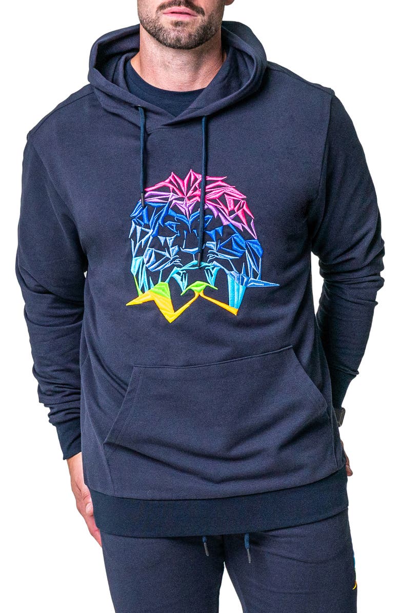 Maceoo Neon Graphic Hoodie, Alternate, color,
