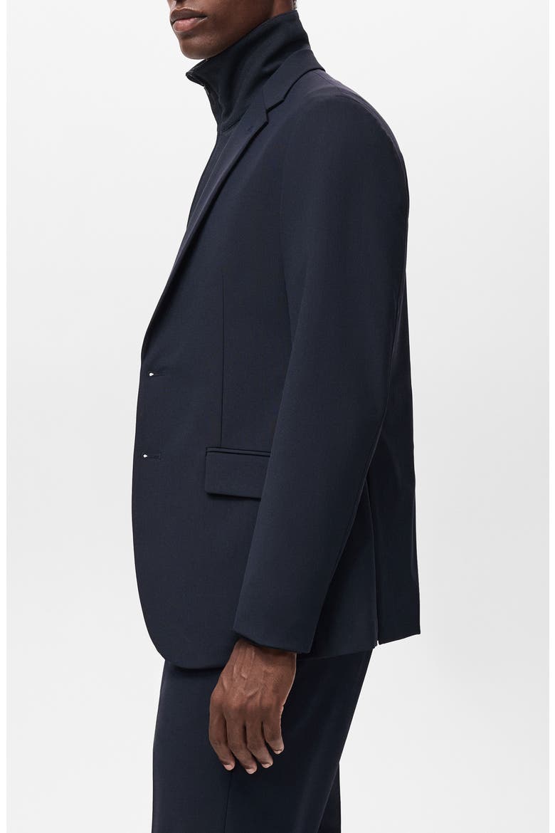 Zurich Slim Fit Thermolite® Suit Jacket, Alternate, color, NAVY