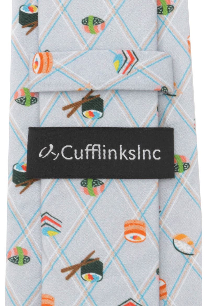 Sushi Cotton Tie, Alternate, color, MULTI