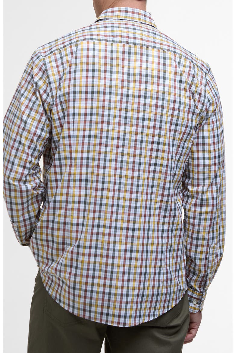 Hallhill Performance Button-Down Shirt, Alternate, color, RUST