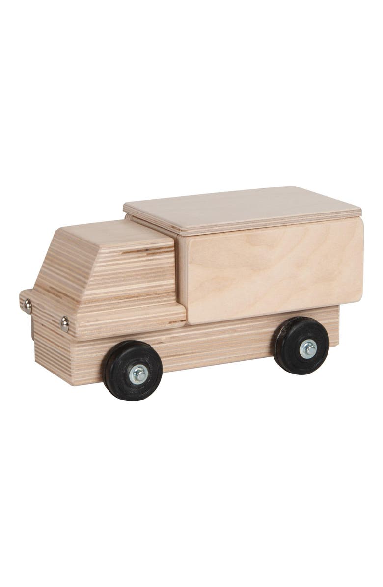 Kaplan Early Learning Company Wooden Delivery Truck, Alternate, color, 