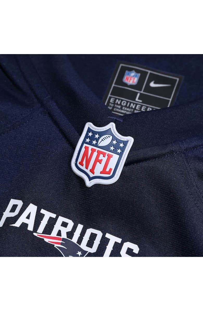 Nike Men's Nike Christian Gonzalez Navy New England Patriots Team Game Jersey, Alternate, color, Navy