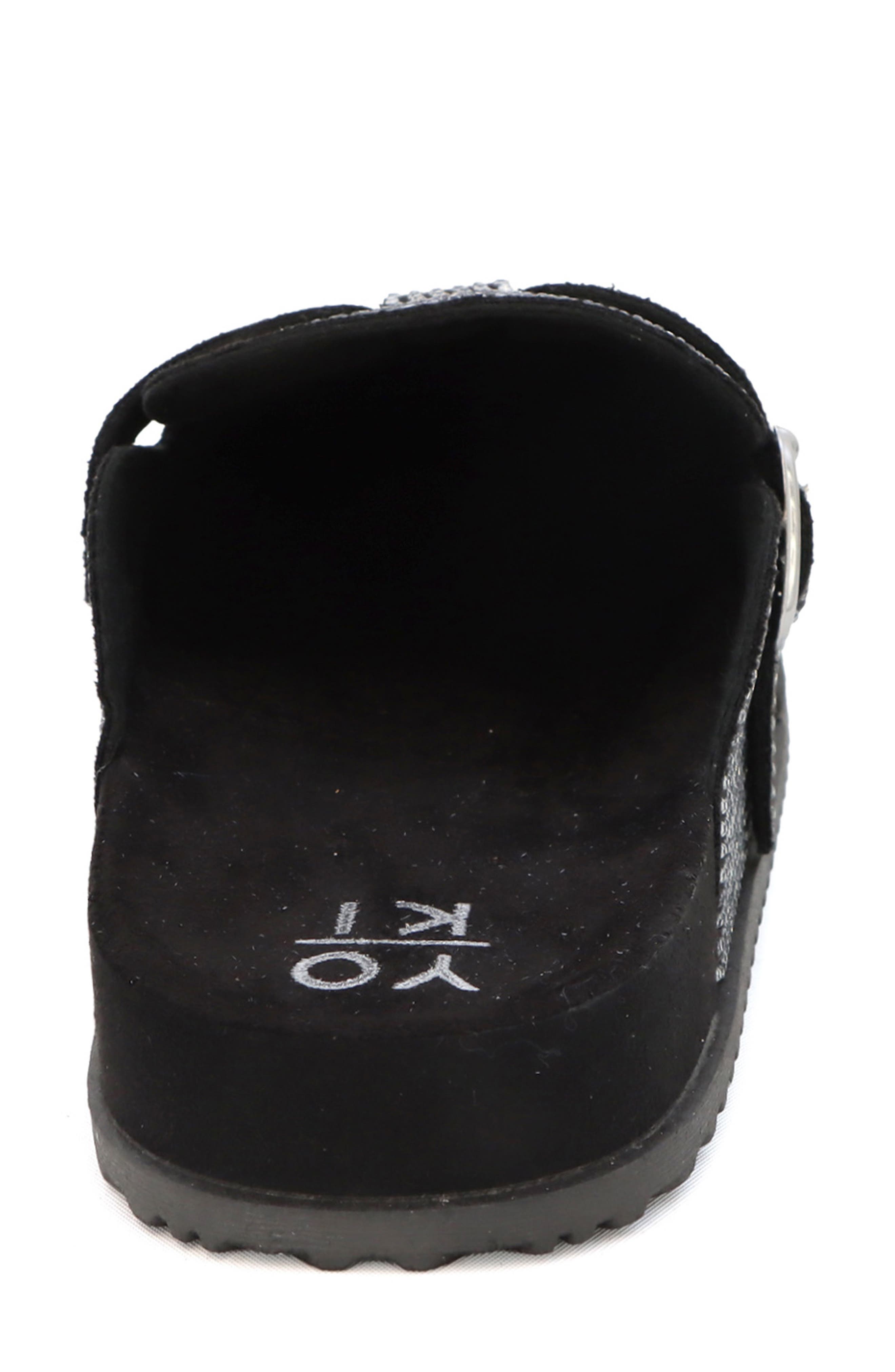 YOKI Tamara Crystal Embellished Clog, Alternate, color, 