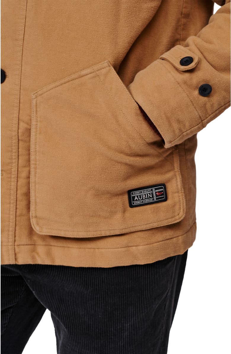 Aubin Bennett Moleskin Jacket, Alternate, color, Dijon