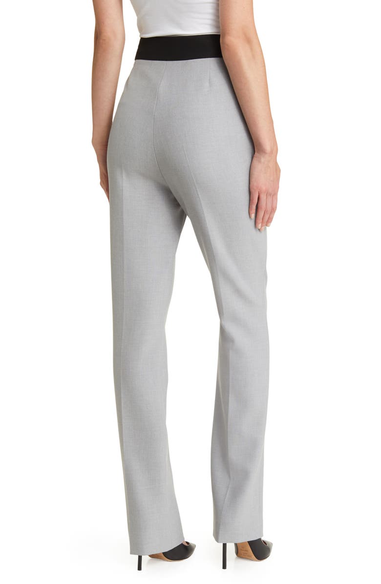 BOSS Tubeka Contrast Waist Straight Leg Pants, Alternate, color, 