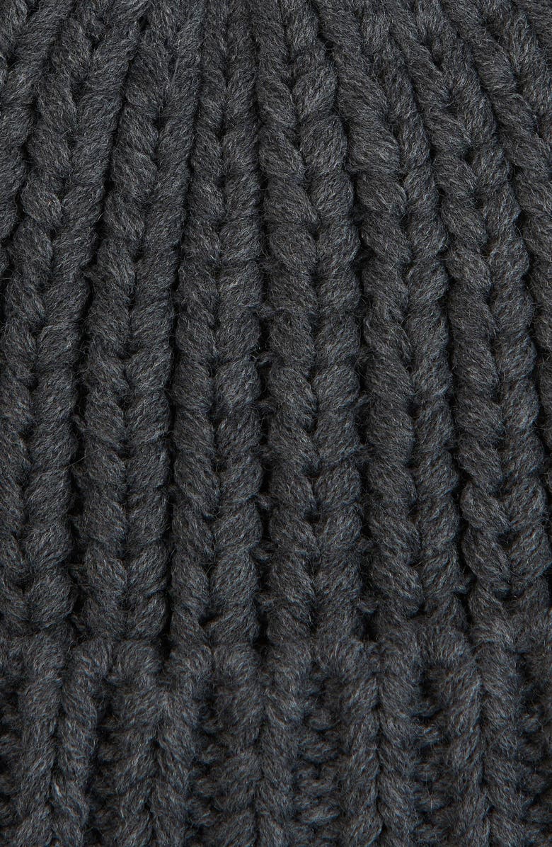 Barbour Saltburn Beanie, Alternate, color, Charcoal