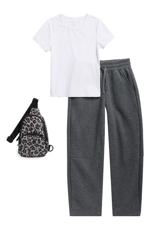 Kids' Mabel T-Shirt, Joggers & Mini Backpack 3-Piece Set