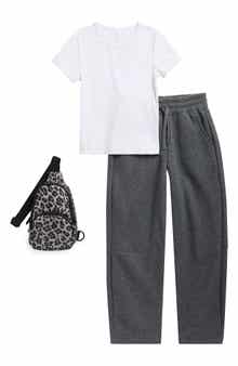 Kids' Mabel T-Shirt, Joggers & Mini Backpack 3-Piece Set