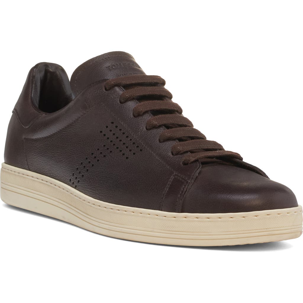 Tom Ford Warwick Sneaker In Brown