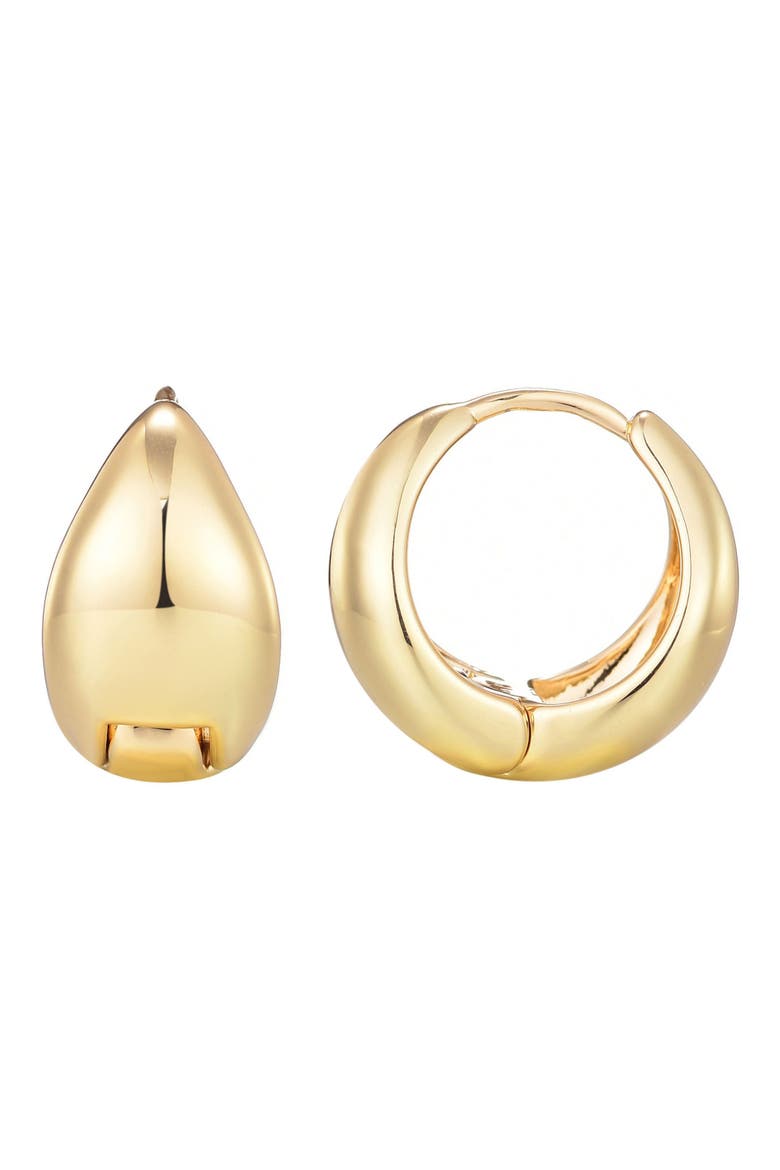 Graduated Huggie Hoop Earrings, Main, color, GOLD
