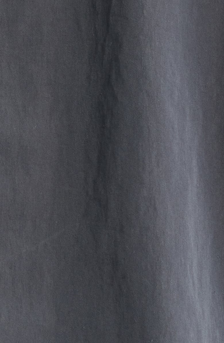 Bernardo Cotton Blend Trench Coat, Alternate, color, Slate