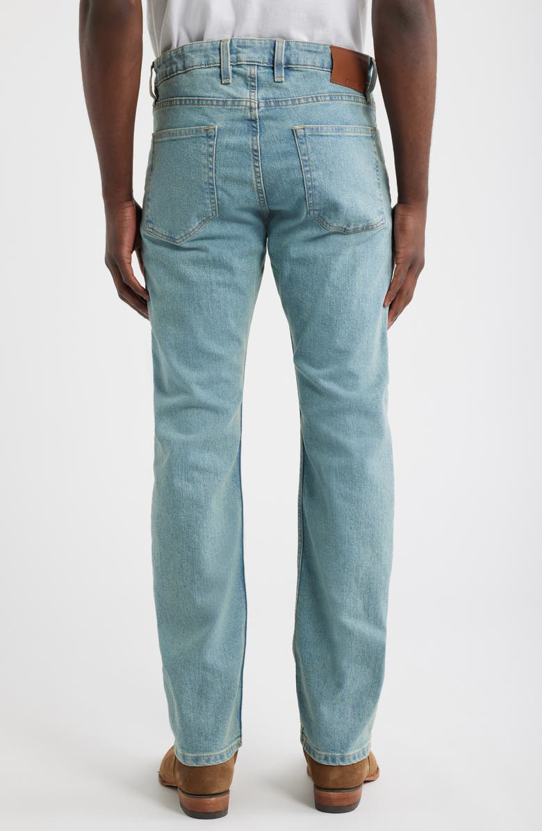 Tecovas Slim Straight Stretch Denim Jeans, Alternate, color, Light Stone Wash
