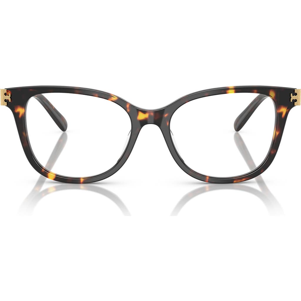 Tory Burch 53mm Square Optical Glasses