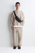 COS Module Crossbody Bag - Leather