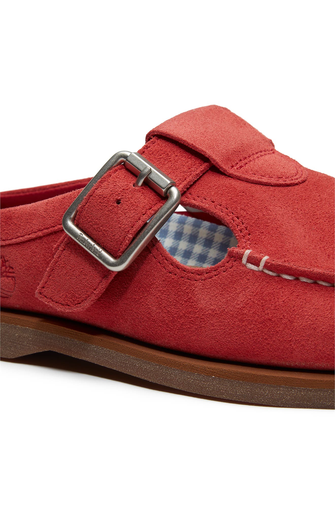 Timberland Classic Boat Mule, Alternate, color, Medium Red Suede