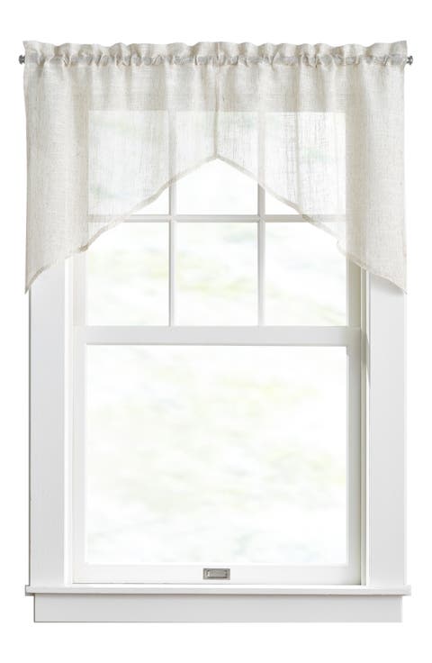 Set of 2 Classic Sheer Swags