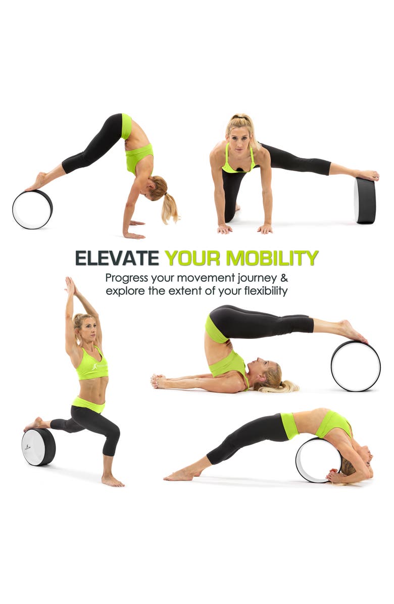 ProsourceFit Yoga Wheel, Alternate, color,