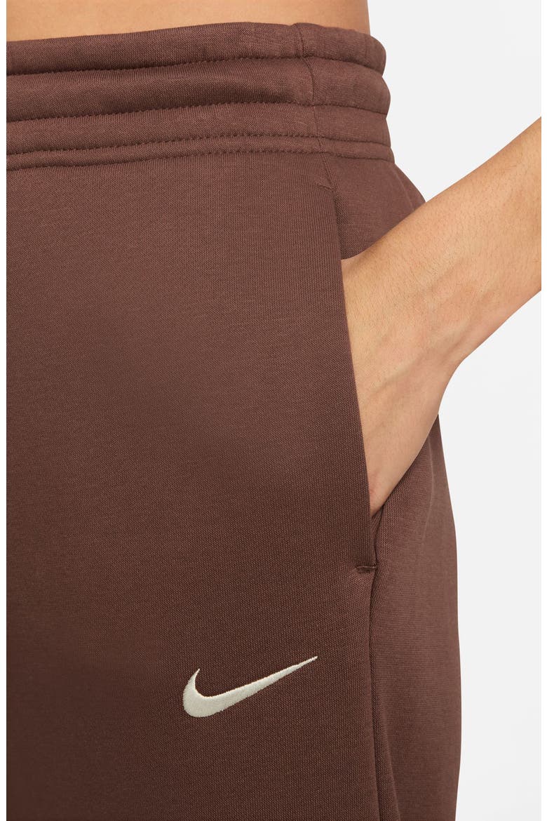 Sportswear Phoenix High Waist Wide Leg Sweatpants, Alternate, color, FAUNA BROWN/ SAIL