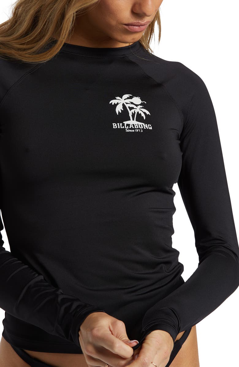 Billabong Sol Searcher Long Sleeve Cover-Up Rashguard, Alternate, color, 
