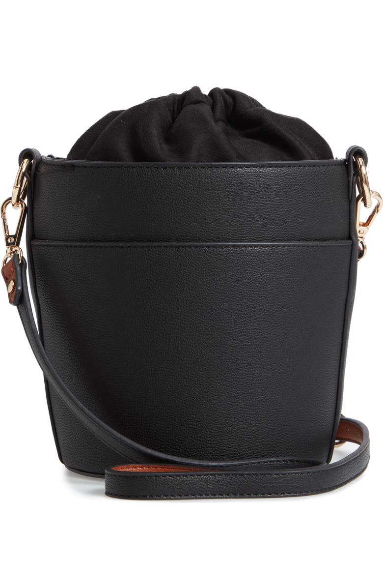 Chelsea28 Izzy Faux Leather Bucket Bag, Alternate, color,