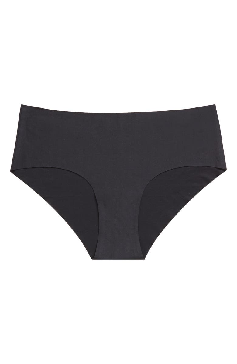 Simone Perele Uniq Seamless Boyshorts, Alternate, color, Black