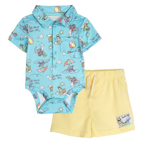 Toy Story Baby Boys' 2-Piece Bodysuit and Shorts Set (Baby)