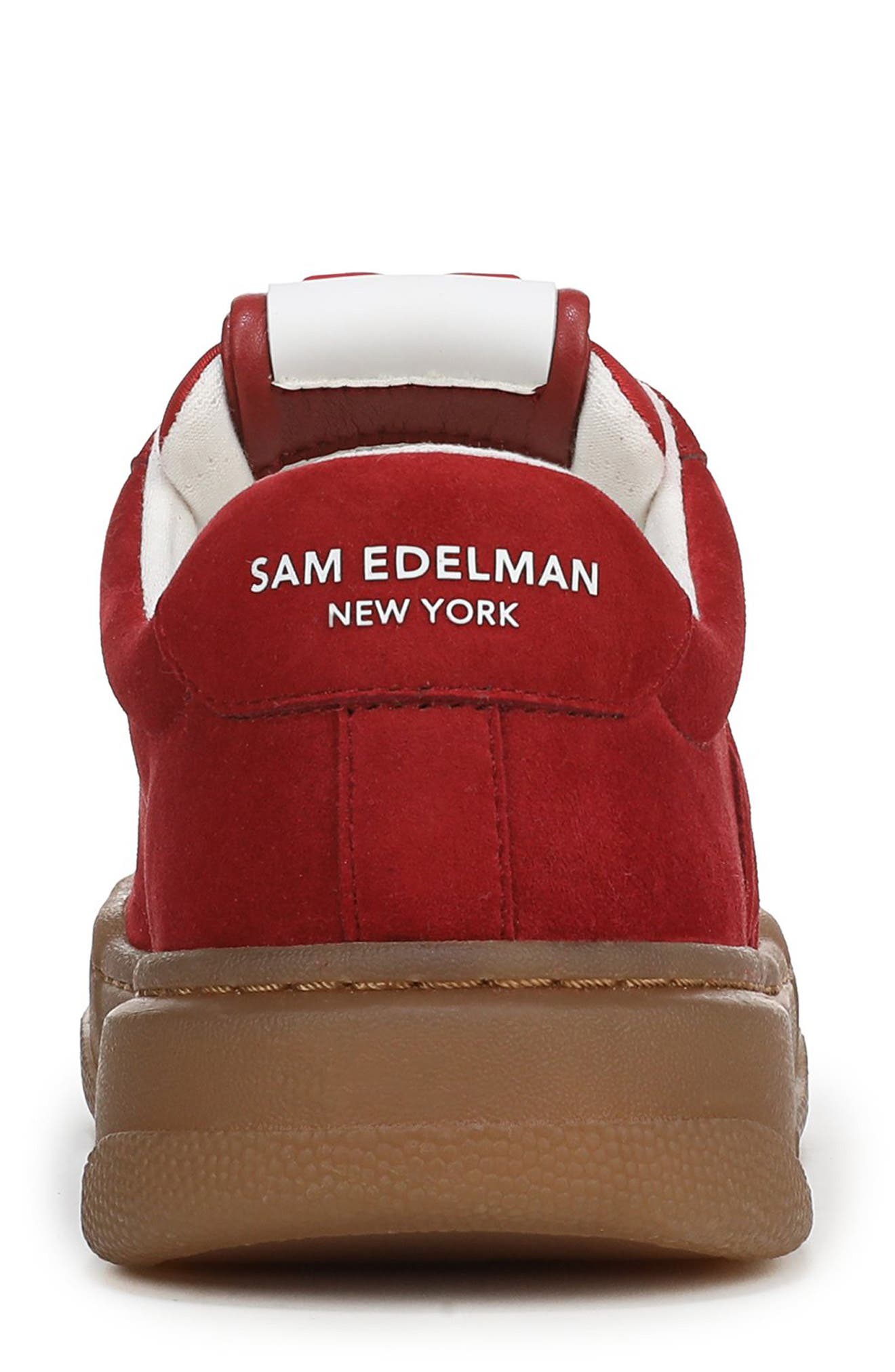Sam Edelman Rhea Platform Sneaker, Alternate, color, Red Scarlet