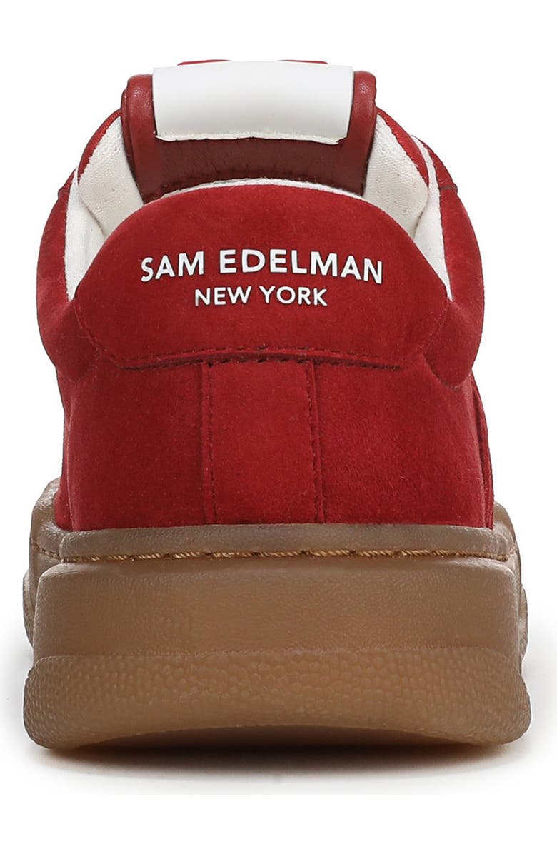 Sam Edelman Rhea Platform Sneaker, Alternate, color, Red Scarlet