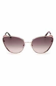 Emilio Pucci 61mm Cat Eye Gradient Lens Sunglasses