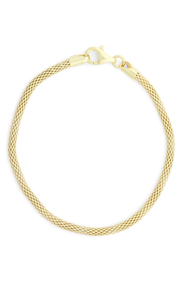 FZN Popcorn Chain Bracelet, Main, color, Yellow