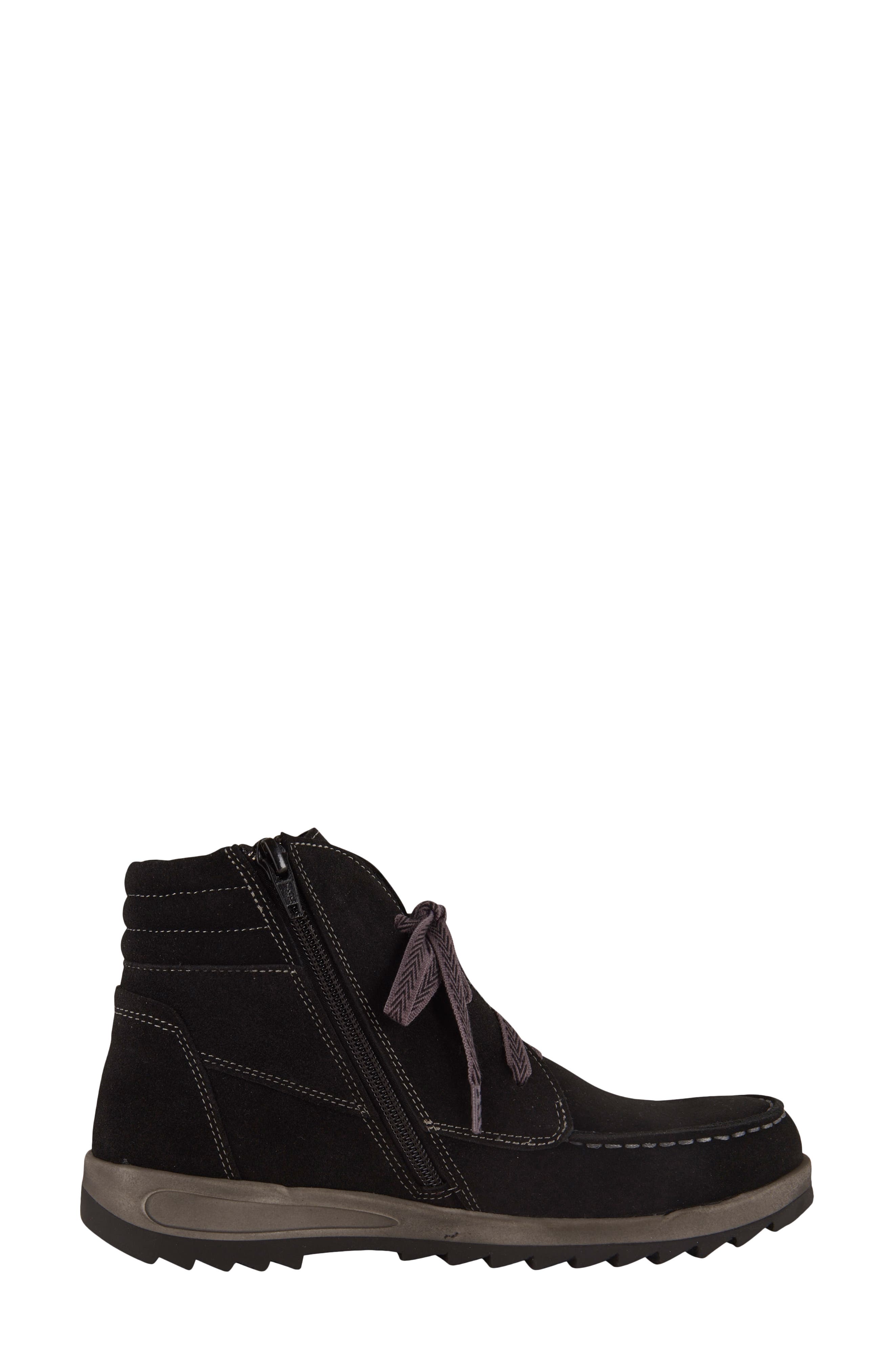 David Tate Sidra Bootie, Alternate, color, Black Suede