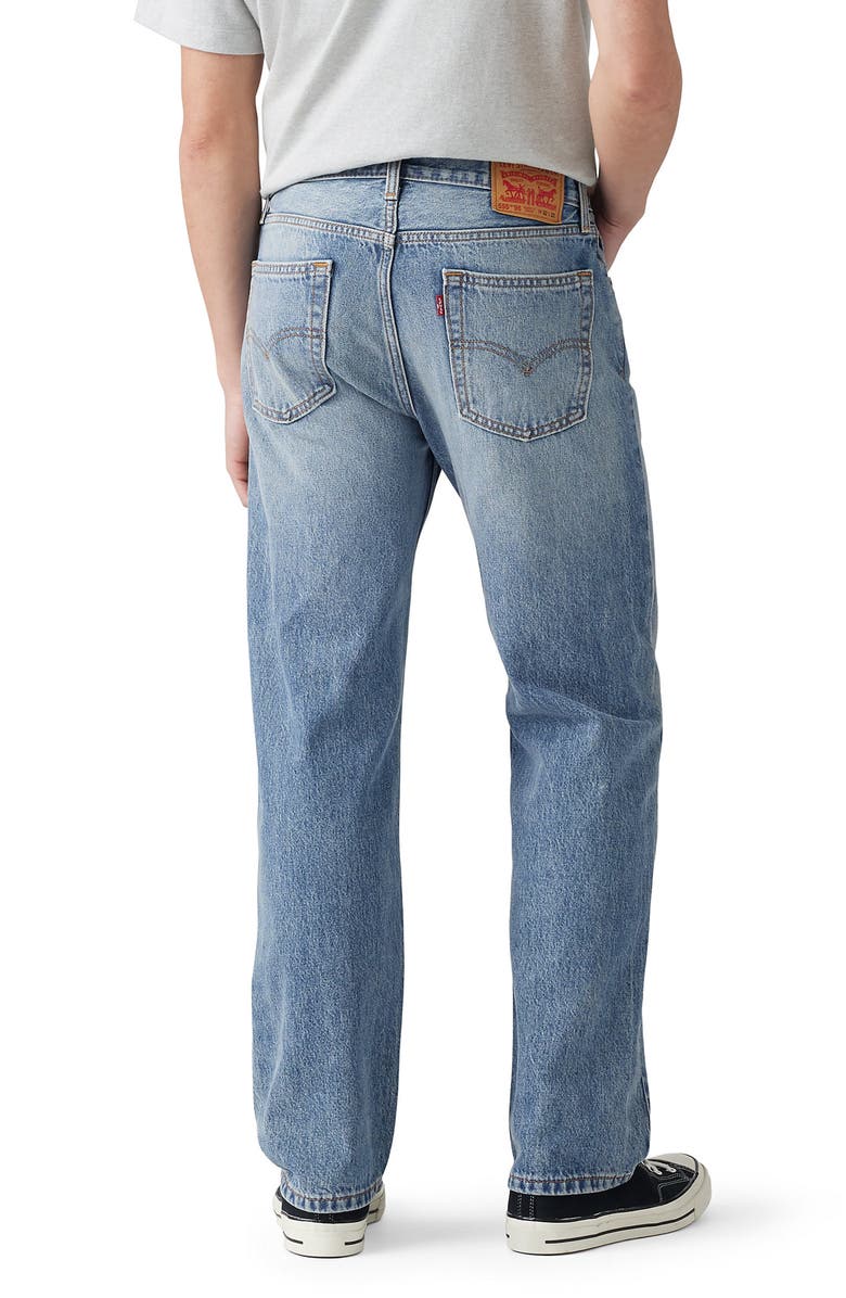 Levi's 555<sup>™</sup> Relaxed Straight Leg Jeans, Alternate, color, My Other Life