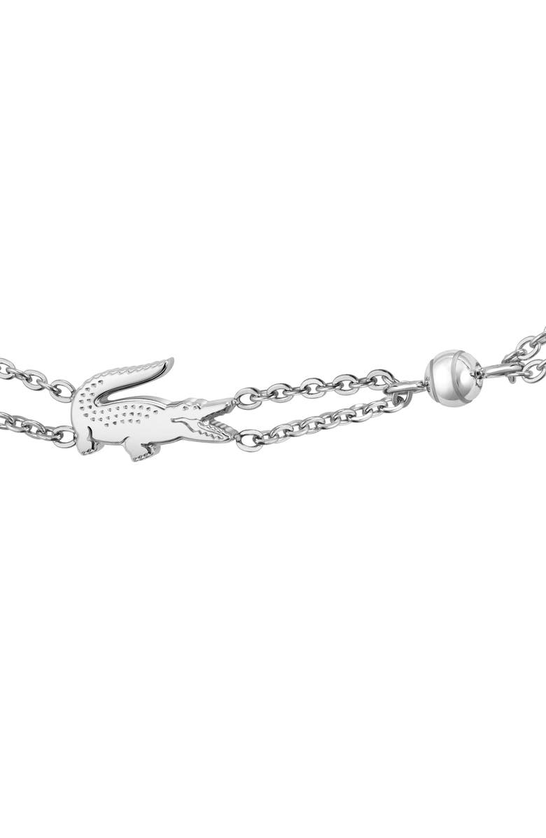 Lacoste Crocodile Station Bracelet, Alternate, color,