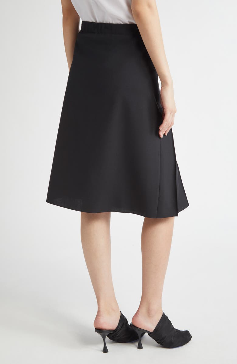 Marni Pleated Front Skirt, Alternate, color, 