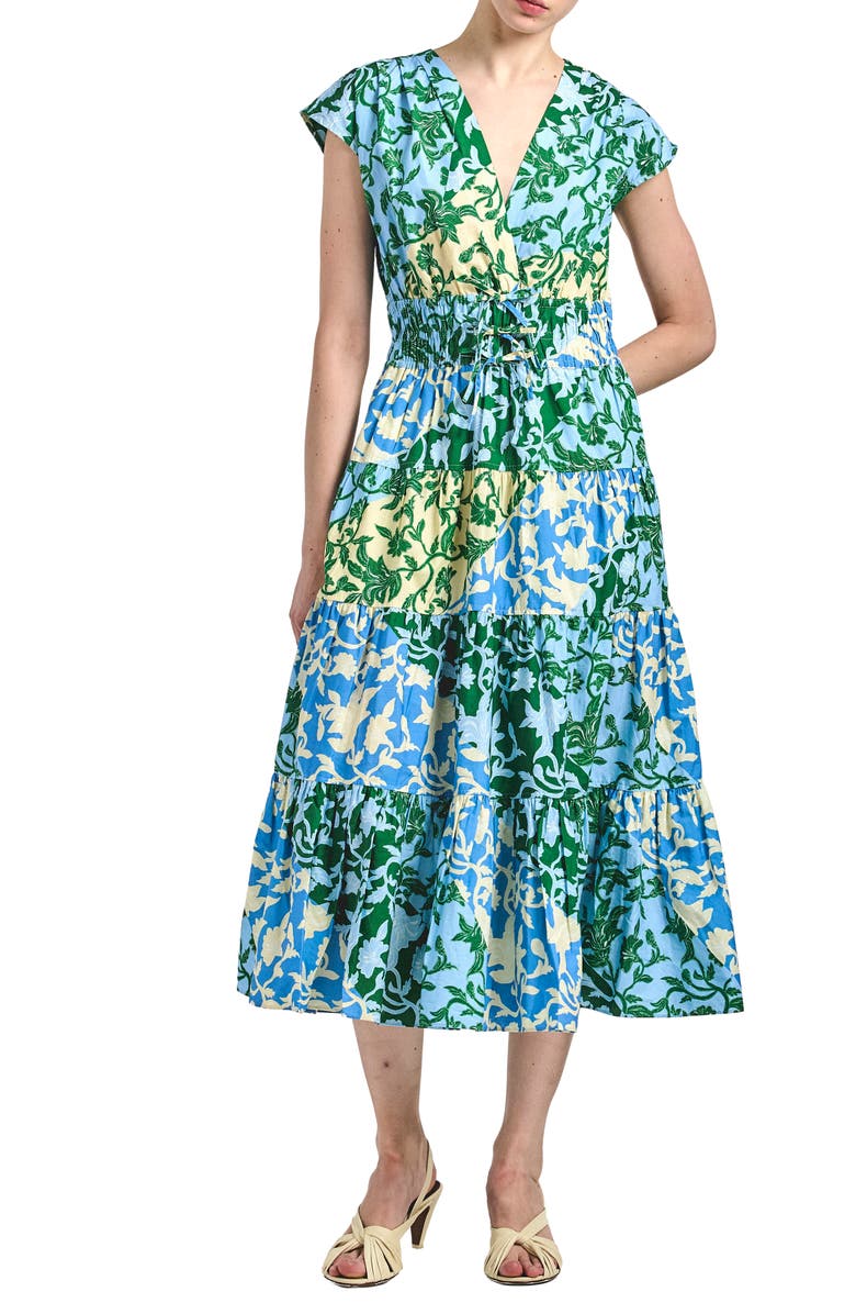 Derek Lam 10 Crosby Fatima A-Line Dress, Main, color, 