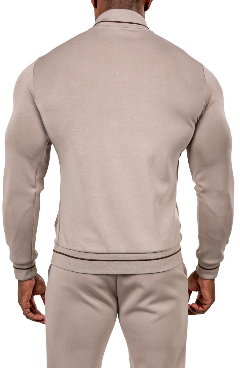 Maceoo Marthyr0002 Grey Zip Sweatshirt, Alternate, color, 