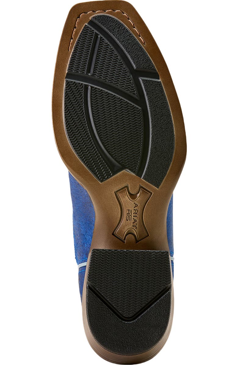 Ariat Salina Narrow Cutter Toe Western Boot, Alternate, color, Blueberry