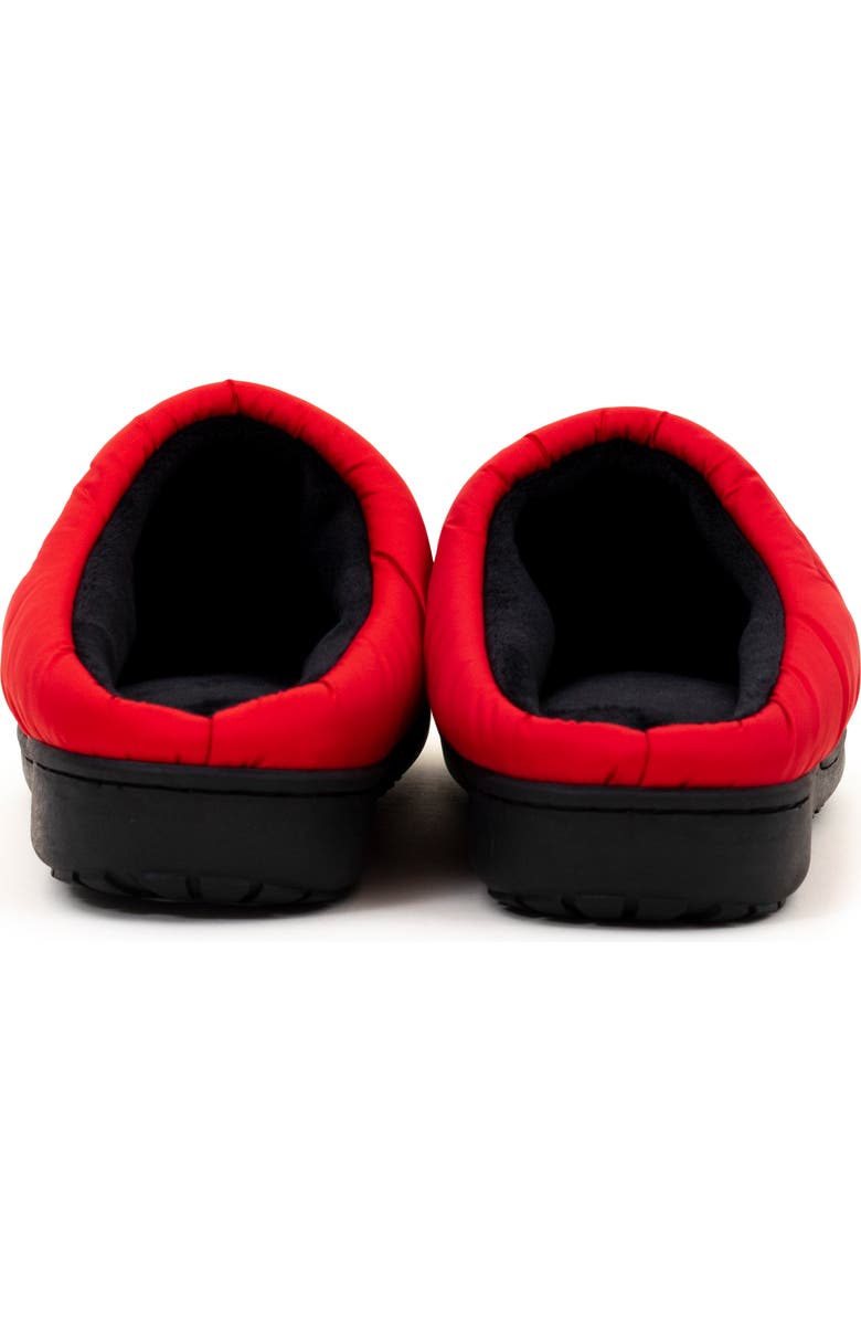 SUBU Gender Inclusive Indoor/Outdoor Puffer Slipper, Alternate, color, Red