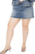 Good American Denim Miniskirt