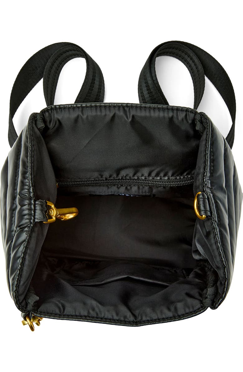 THINK ROYLN Legend Quilted Backpack, Alternate, color, Pearl Black