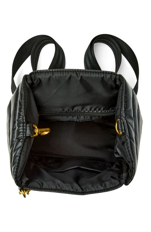 Think Royln Legend Quilted Backpack In Black