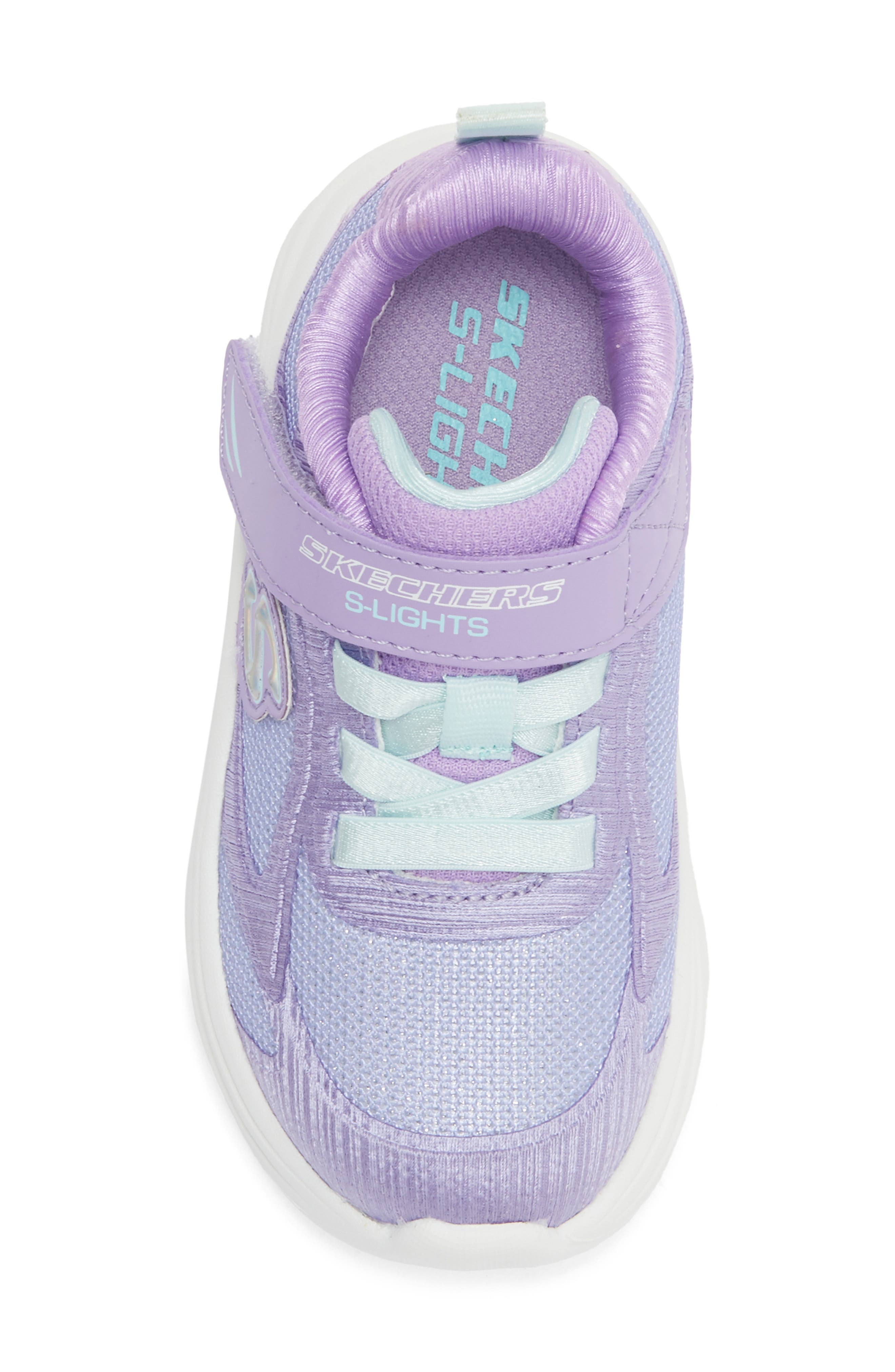 Kids' Sola Glow 2.0 - Dazzle Steps Light-Up Sneaker, Alternate, color, LAVENDER