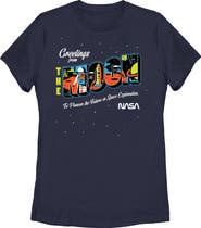 NASA Junior's NASA Greetings from the Moon Graphic T-Shirt