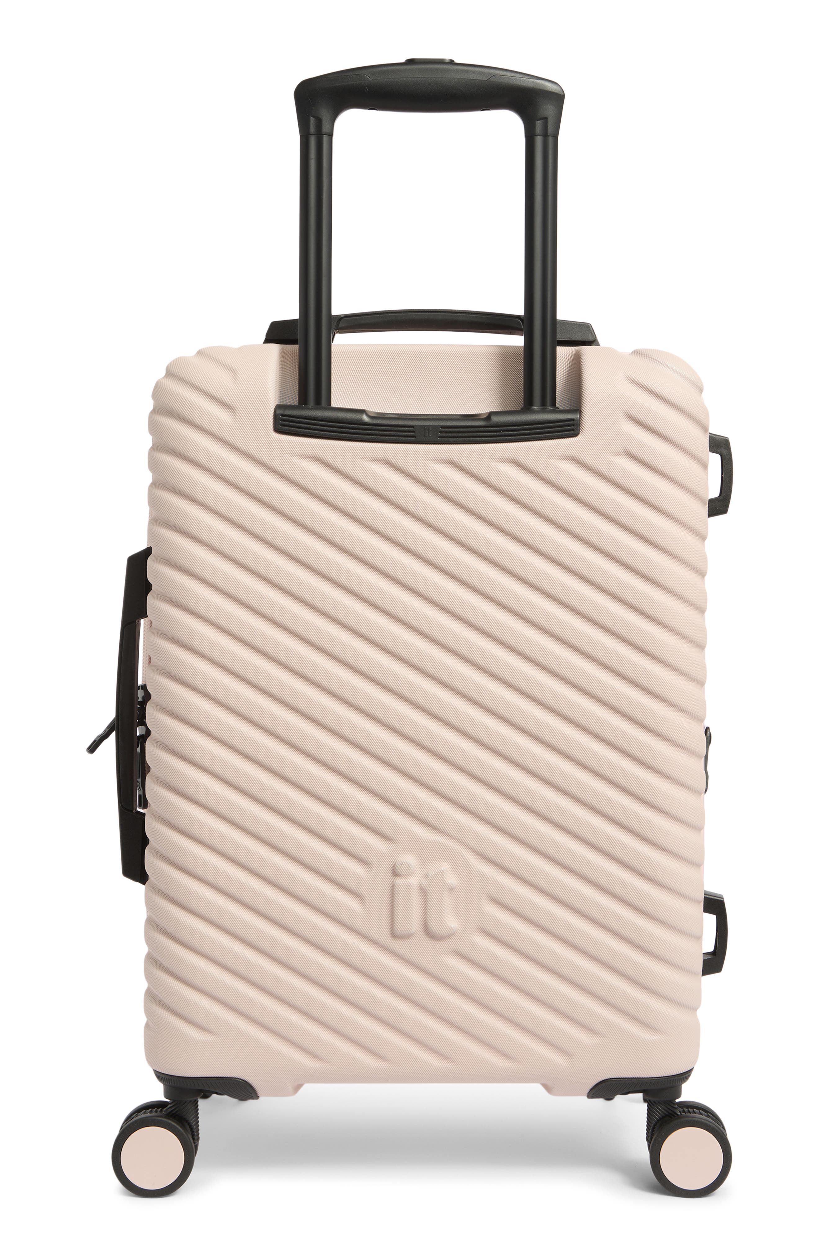 IT LUGGAGE Pleating 21-Inch Hardside Carry-On Luggage, Alternate, color, Peach Whip