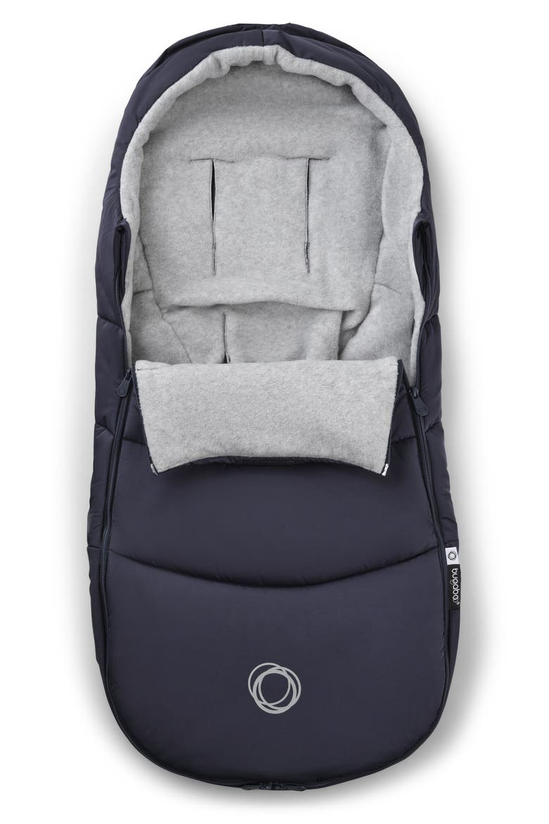Water Repellent Stroller Footmuff, Alternate, color, DEEP INDIGO