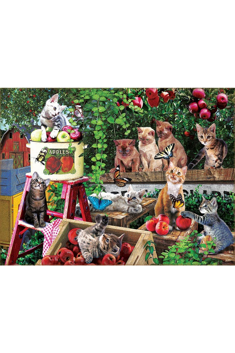 Apple Harvest 500 piece Jigsaw Puzzle for Adults, Alternate, color, Multicolor