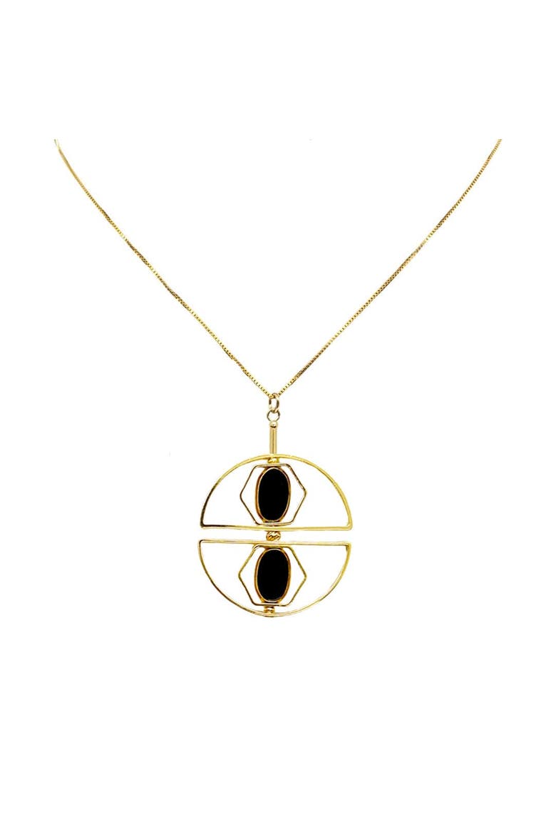 Art 2419N Chain Necklace, Main, color, Black