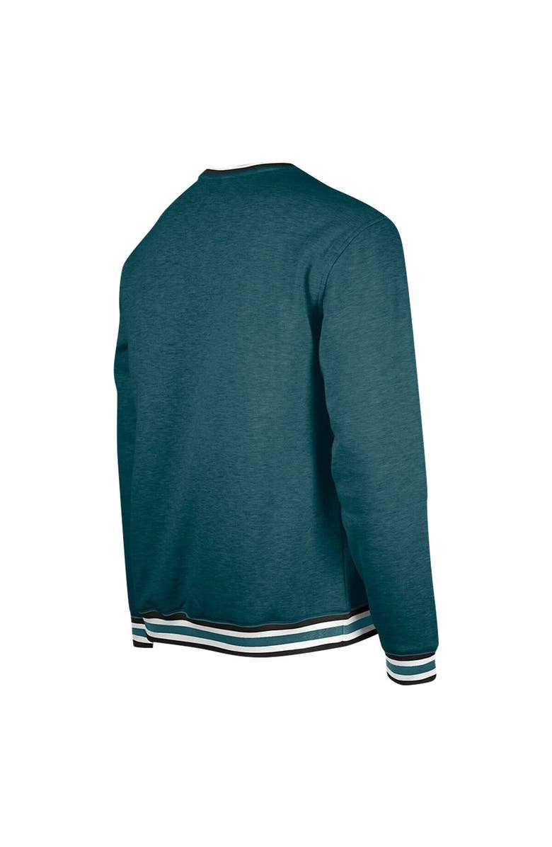 New Era Men's New Era Midnight Green Philadelphia Eagles Pullover Sweatshirt, Alternate, color, 